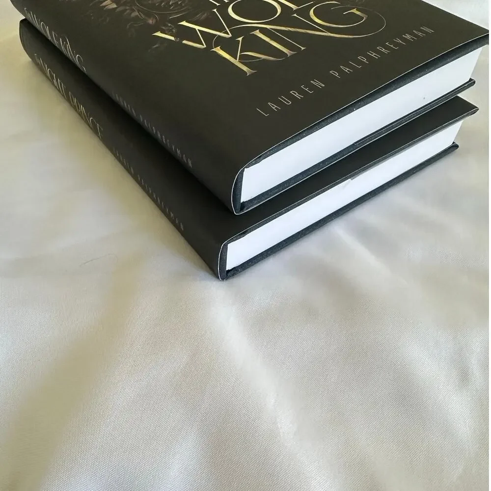 The Wolf King & The Night Prince By Lauren Palphreyman OOP Hardcover